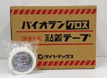 ダイヤテックス パイオラン　クロステープ床養生用 Y-06WH 50mm×25m （30巻/ｹｰｽ）